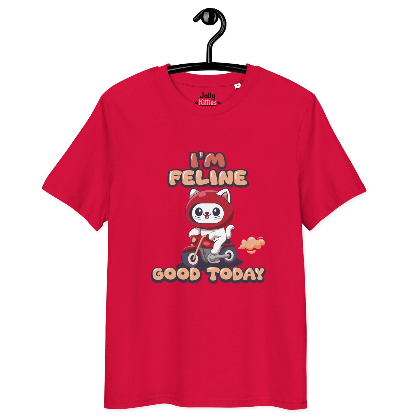 Funny Cat T-Shirt – I’m Feline Good Today (Skooter Edition) - JollyKitties