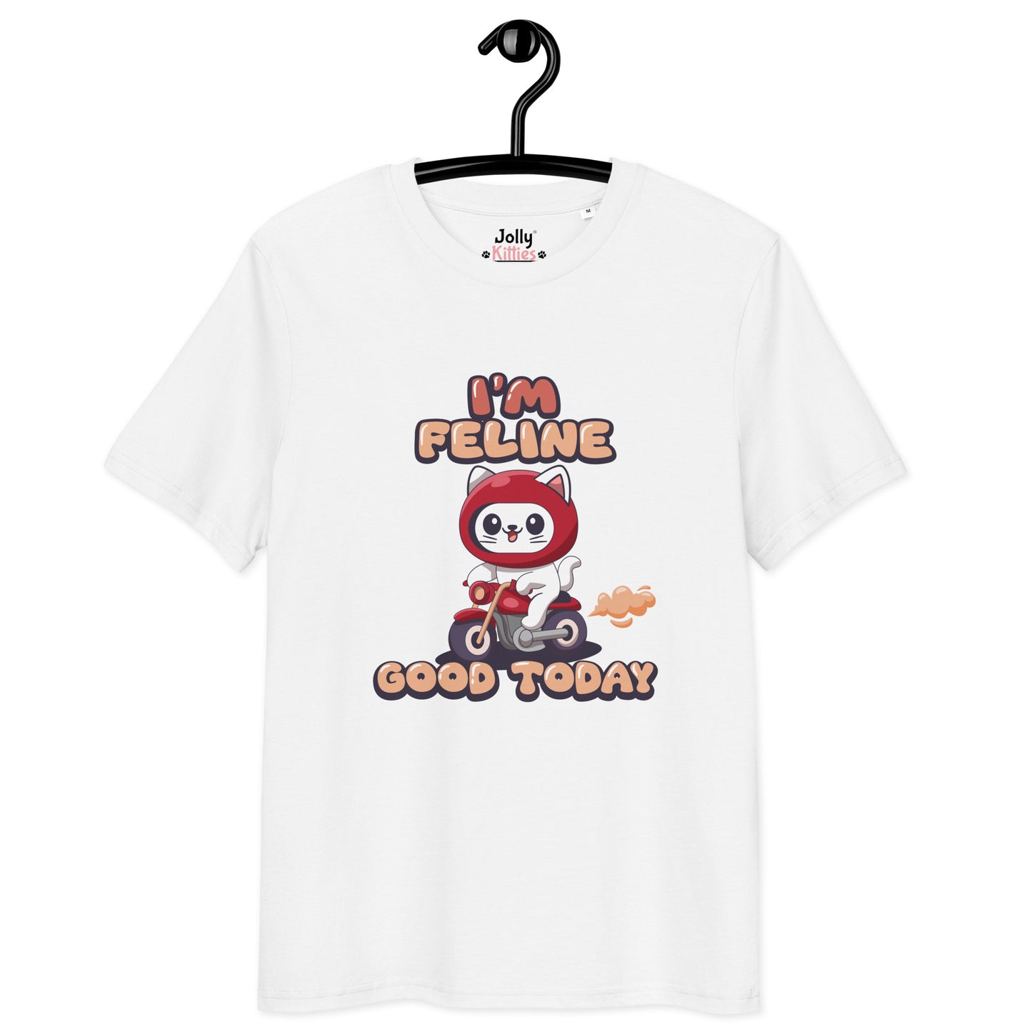 Funny Cat T-Shirt – I’m Feline Good Today (Skooter Edition) - JollyKitties