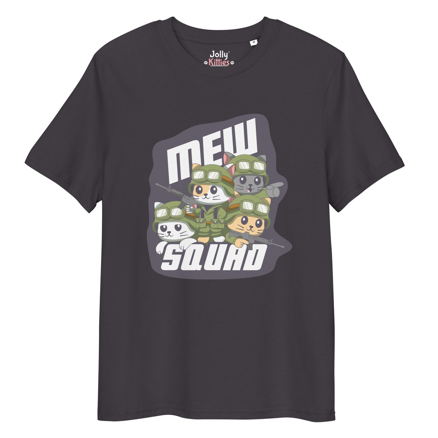 Funny Cat T-Shirt – Mew Squad - JollyKitties