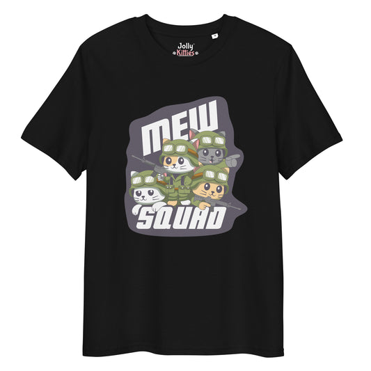 Funny Cat T-Shirt – Mew Squad - JollyKitties