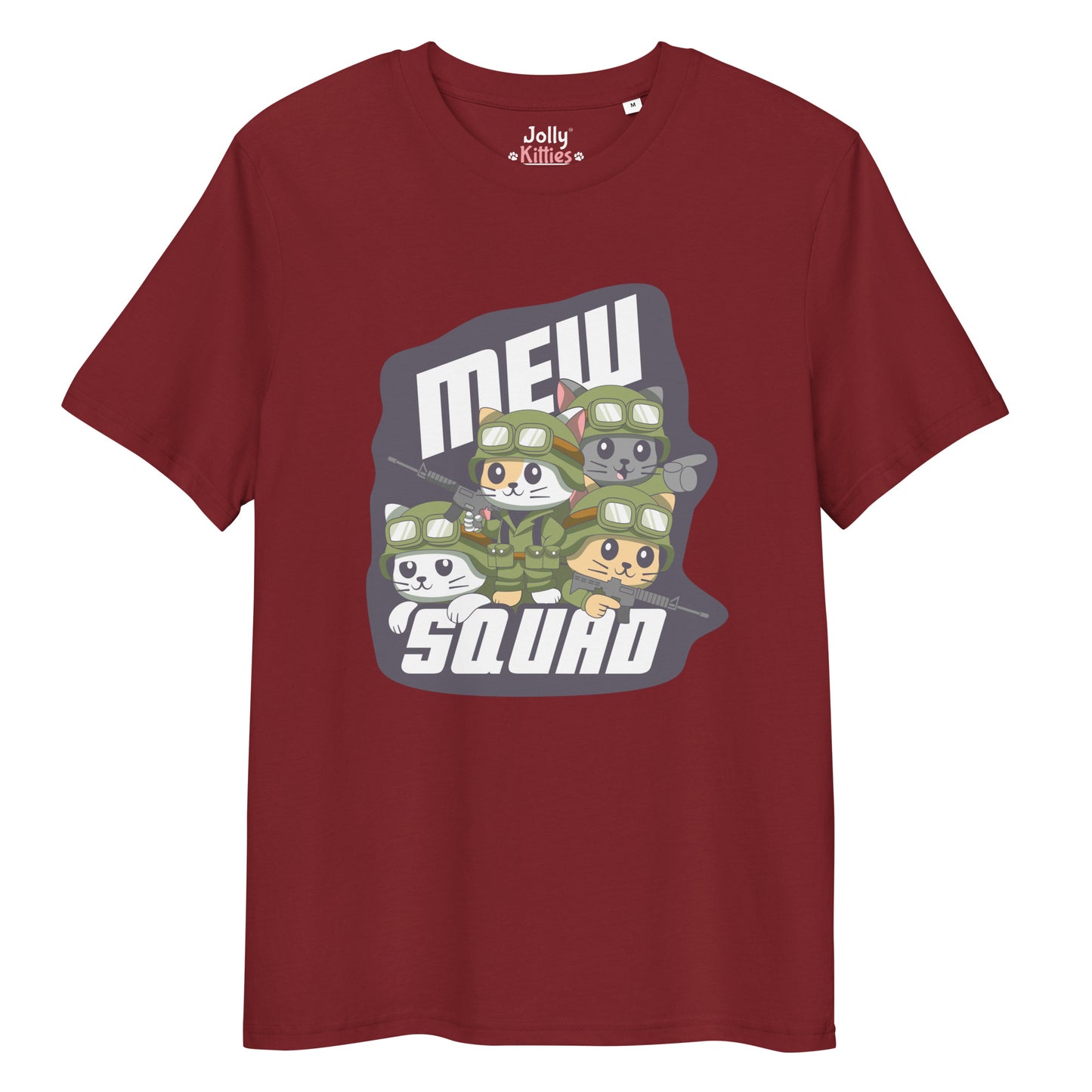 Funny Cat T-Shirt – Mew Squad - JollyKitties