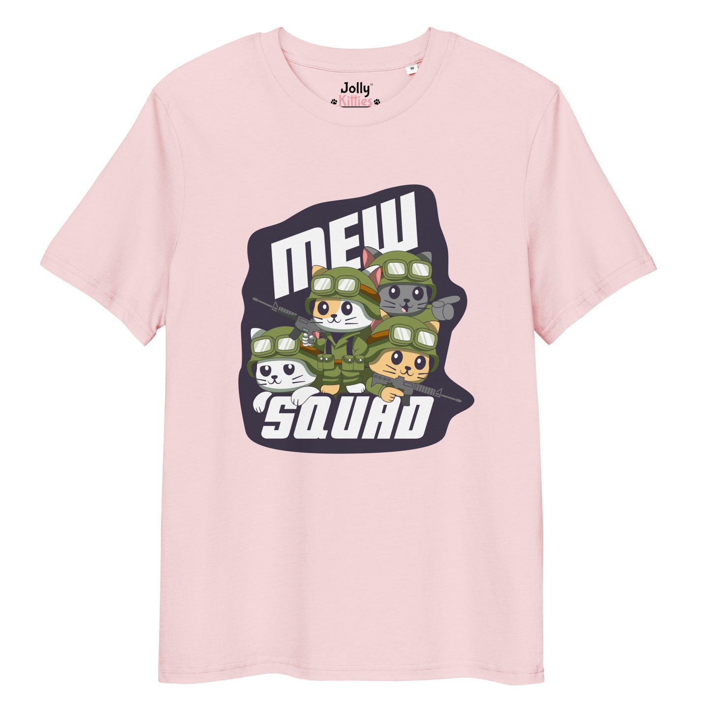 Funny Cat T-Shirt – Mew Squad - JollyKitties