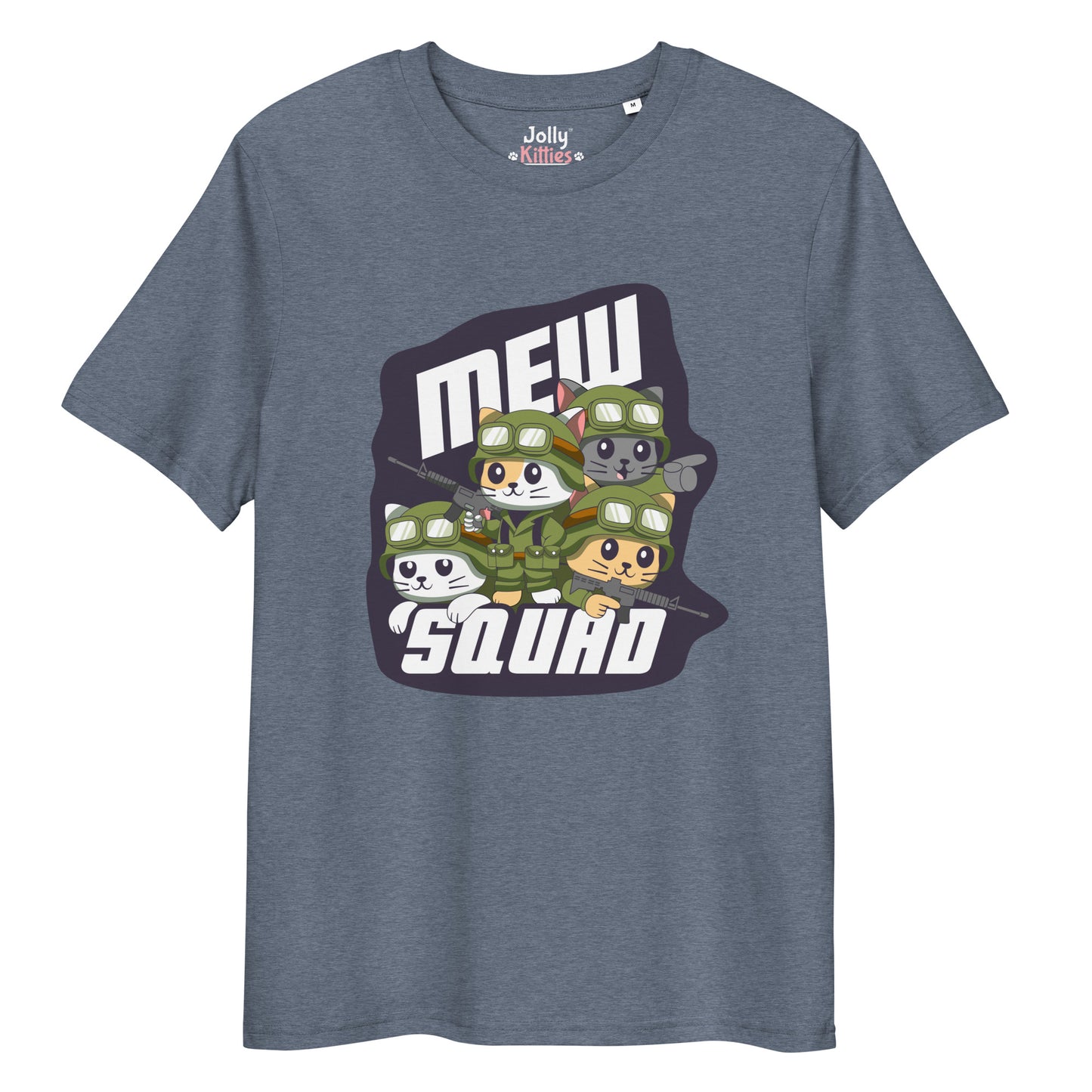 Funny Cat T-Shirt – Mew Squad - JollyKitties