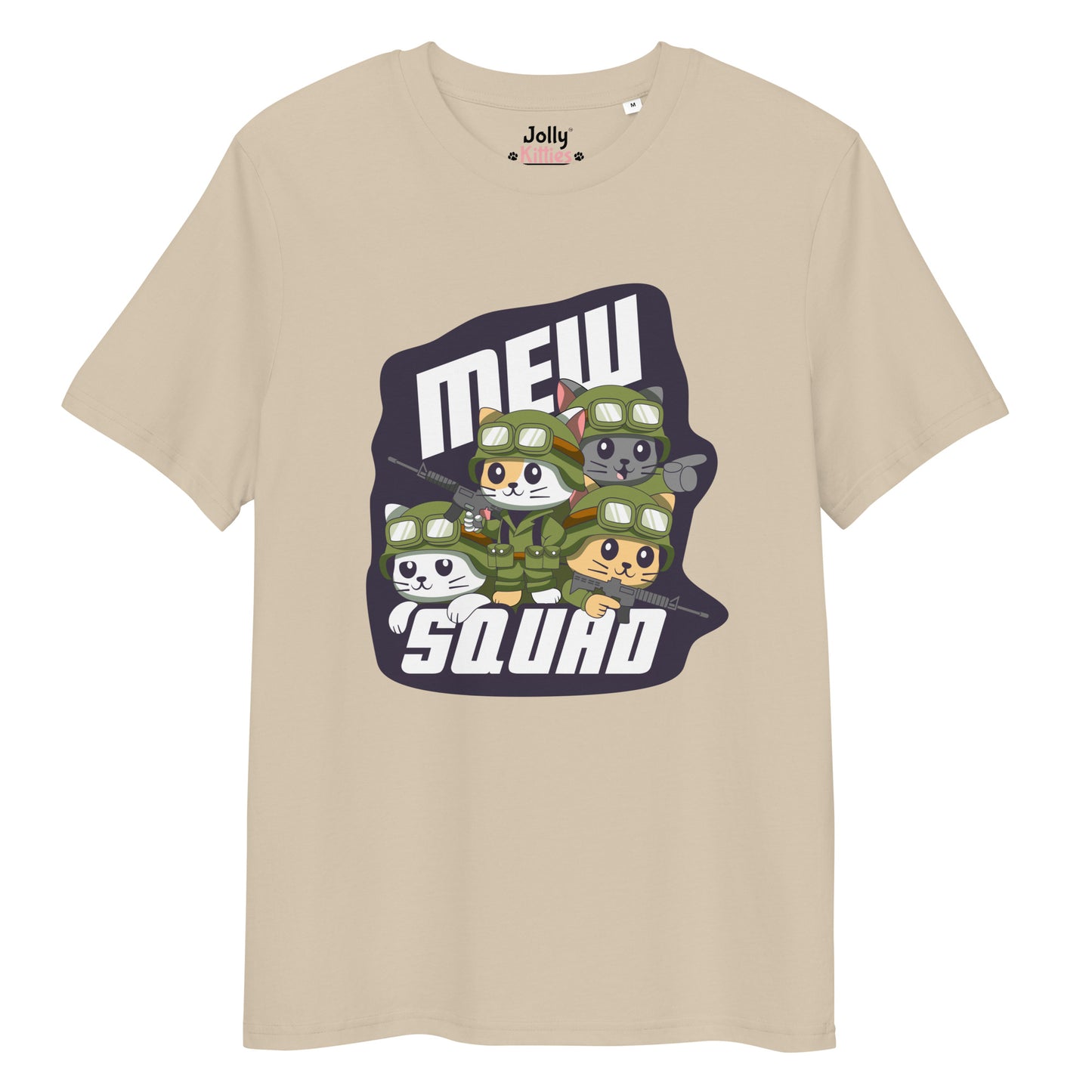 Funny Cat T-Shirt – Mew Squad - JollyKitties