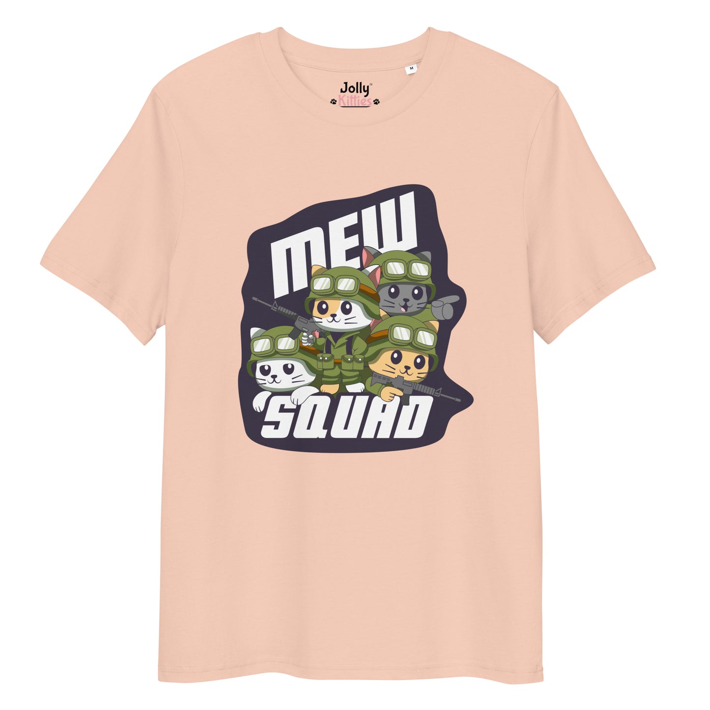 Funny Cat T-Shirt – Mew Squad - JollyKitties
