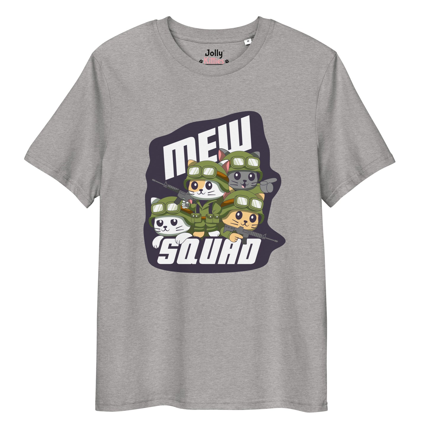 Funny Cat T-Shirt – Mew Squad - JollyKitties