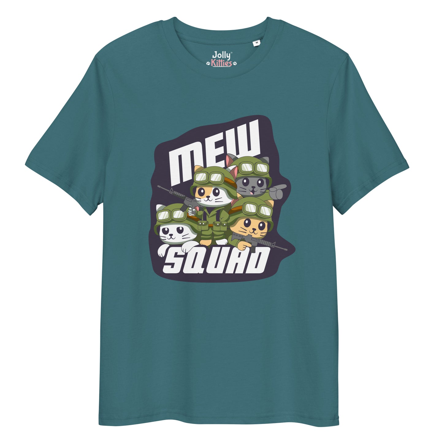 Funny Cat T-Shirt – Mew Squad - JollyKitties