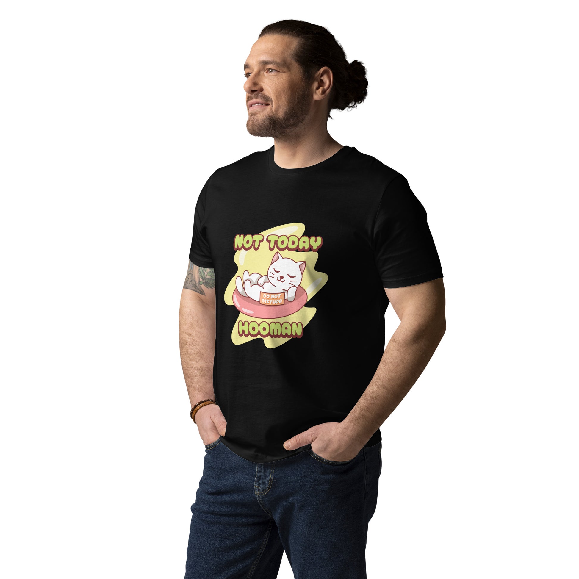 Funny Cat T-Shirt – Not Today Hooman (Nap King) - JollyKitties