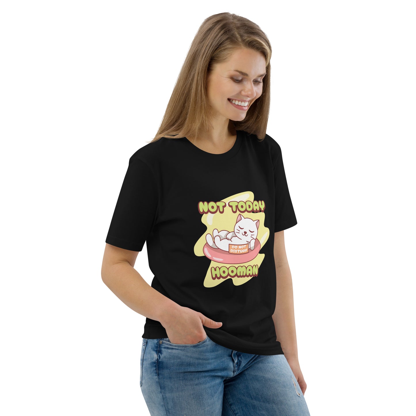 Funny Cat T-Shirt – Not Today Hooman (Nap King) - JollyKitties