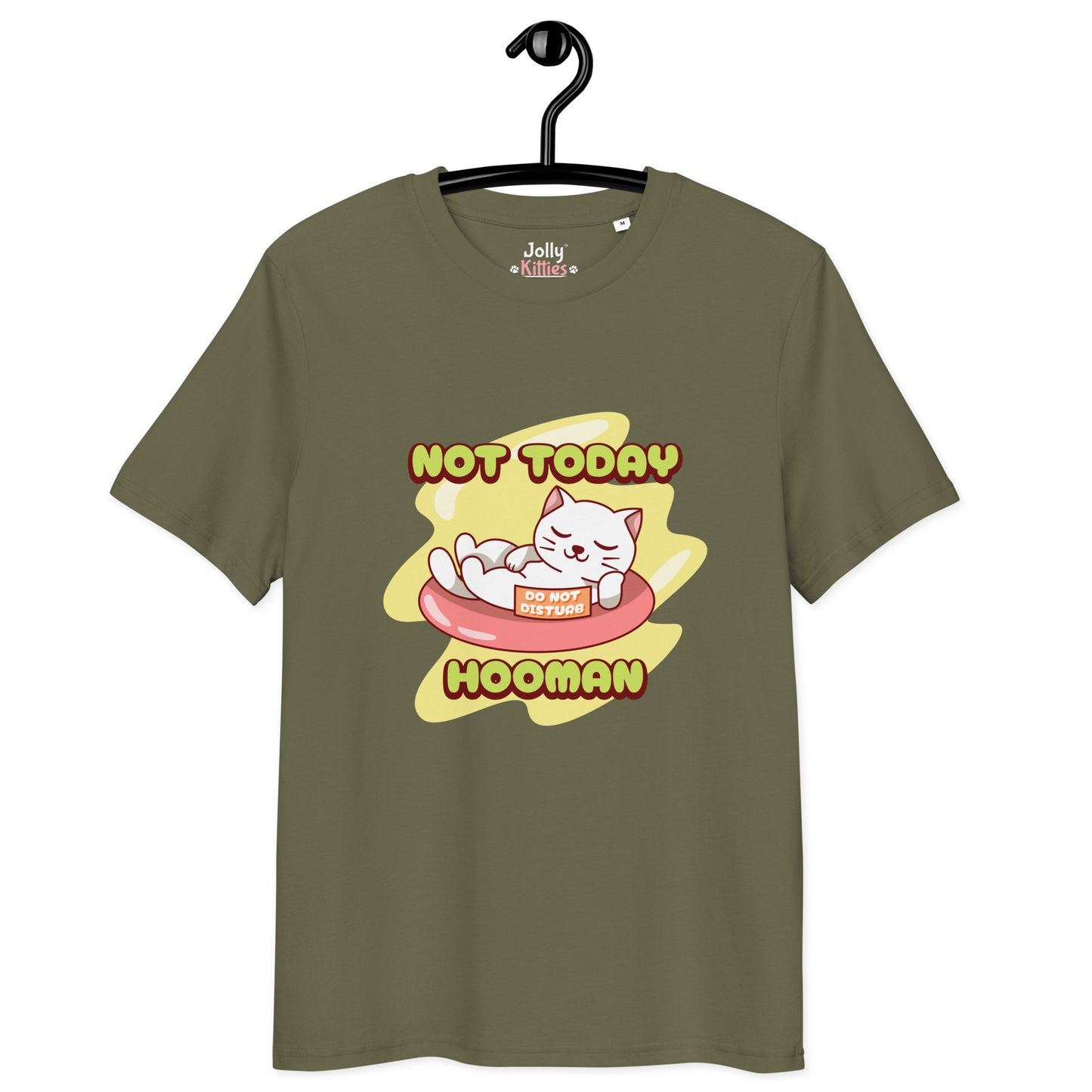 Funny Cat T-Shirt – Not Today Hooman (Nap King) - JollyKitties