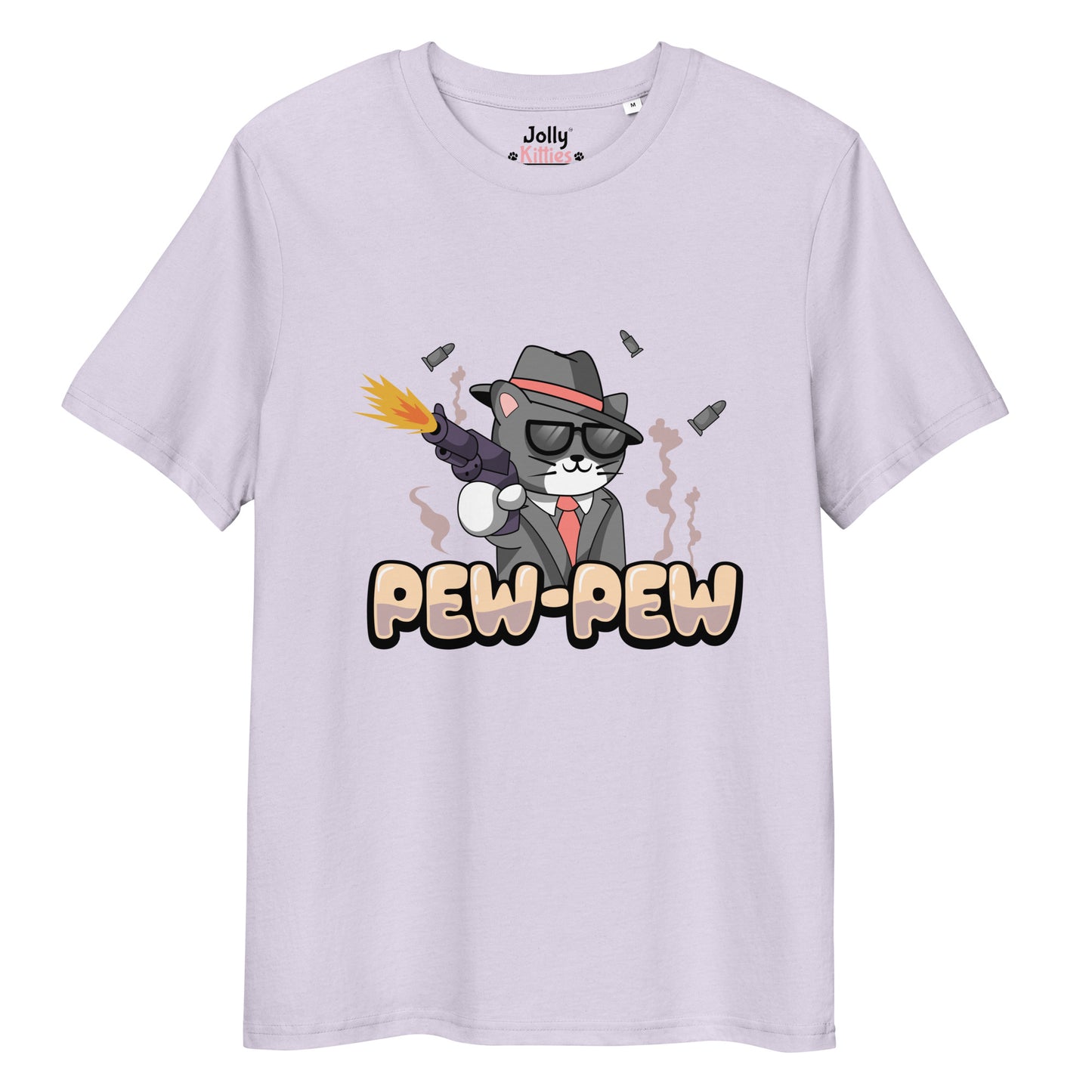 Funny Cat T-Shirt – Pew Pew - JollyKitties